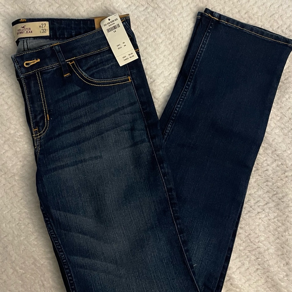 New, unworn Dark Wash Jeans